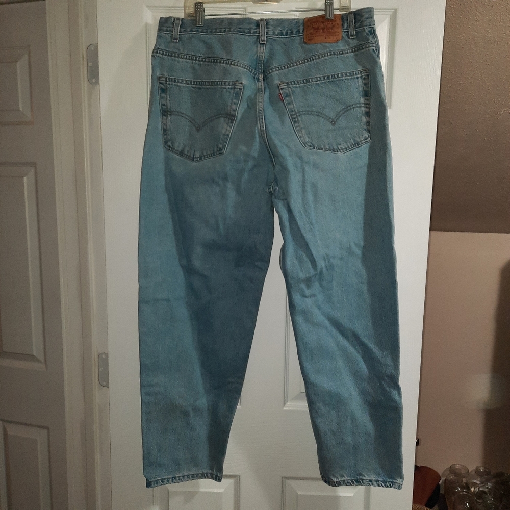 Vintage levis 560 loose fit tapered leg jeans size 40 x 30